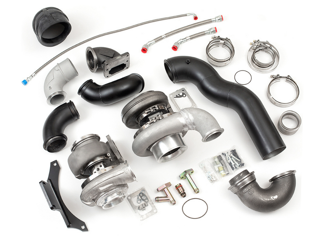 PDI CAT Compound Turbo Kit – Big Shop Diesel